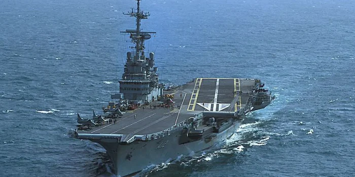 AS Tenggelamkan Kapal Perang