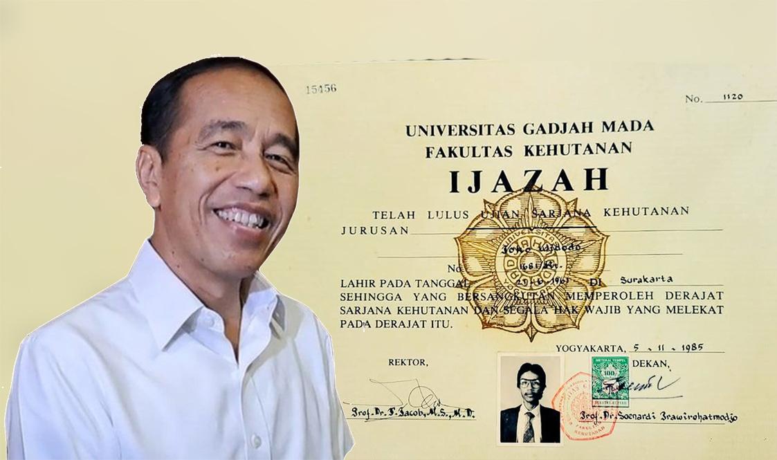 Akhirnya Ijazah Asli Jokowi