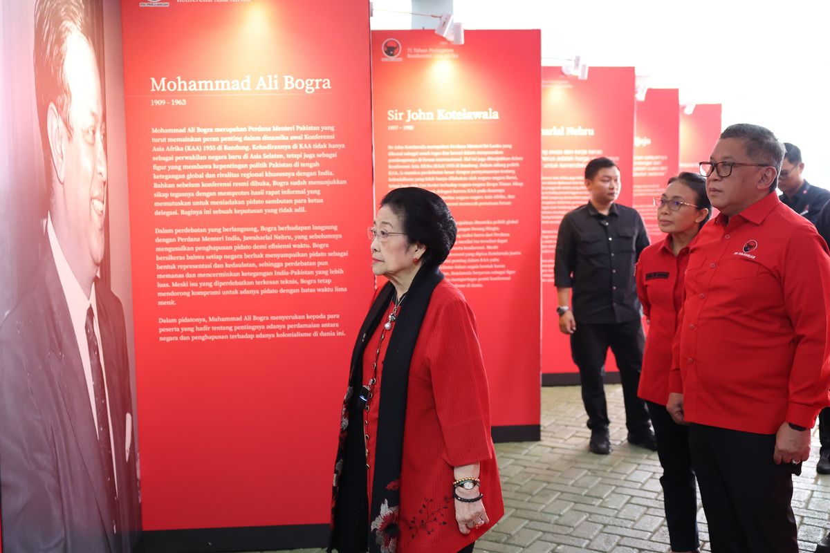 Megawati Tiba di Sekolah